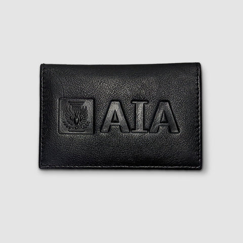 AIA Vintage Leather Card Wallet