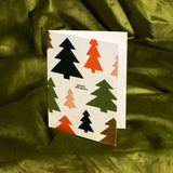 Holiday Trees Greeting Card