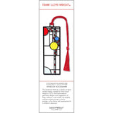 Frank Lloyd Wright Coonley Playhouse Window Metal Bookmark