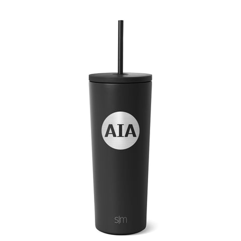 AIA Classic Tumbler - 24oz with Straw