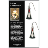 Art Deco Italian Chandelier Earrings
