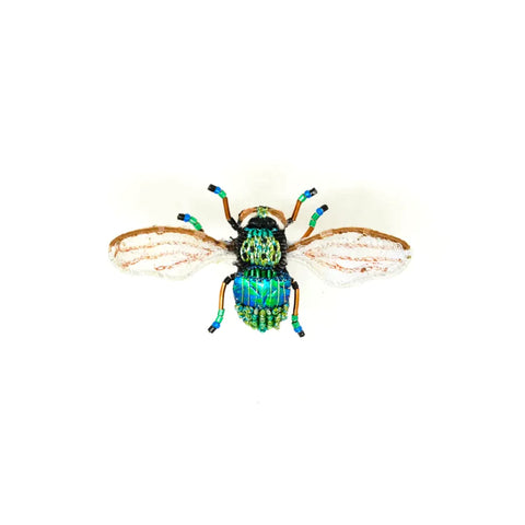 Field Bee Brooch by Trovelore