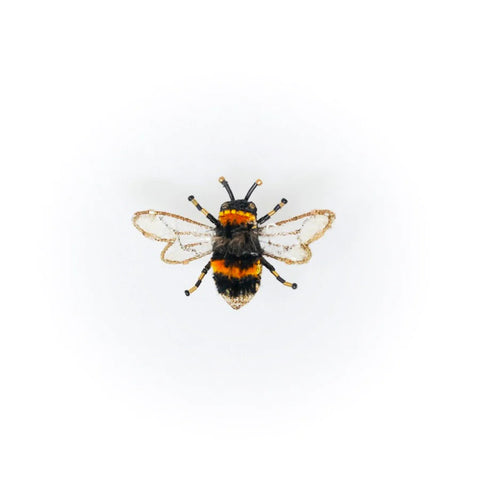 Humble Bee Brooch by Trovelore