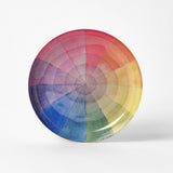 Enamel Printed Tray - Vintage Color Wheel