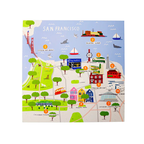 Cities of Wonder Sticker Activity Set - San Francisco