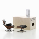 Miniature Lounge Chair & Ottoman (Eames)