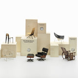 Miniature Lounge Chair & Ottoman (Eames)