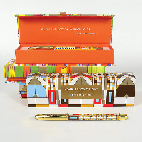 Frank Lloyd Wright Saguaro Forms & Cactus Flowers Boxed Pen