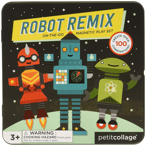 Mix and Match Magnetic Tin Robots