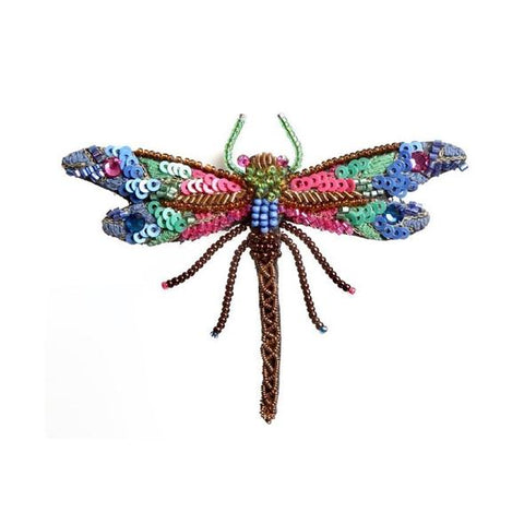 Braid Dragonfly Brooch by Trovelore