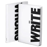 WRITE/WRONG Graphic Notebook