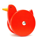 Wooden Wobbling Chicken Pull/Push Toy
