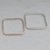 Square Stacking Rings by Laughing Sparrow