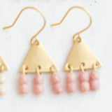 Colorful Geometric Earrings by Nest Pretty Things